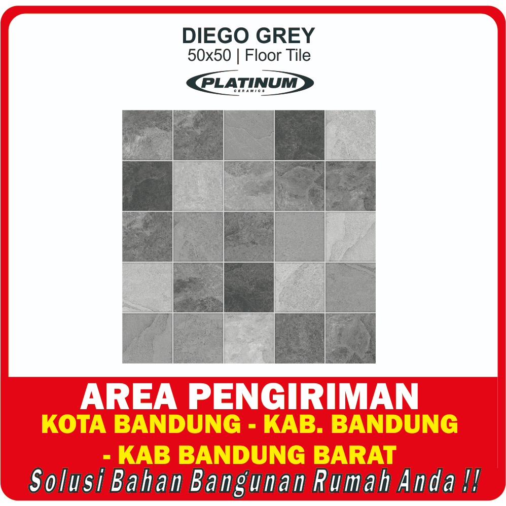 Jual Keramik Lantai Platinum 50x50 Diego Kw 1 Platinum Diego 50x50