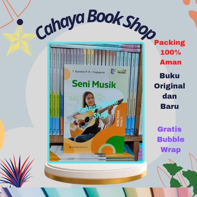 Jual Buku Seni Musik Kelas 10 SMK kurikulum Merdeka Erlangga | Shopee ...
