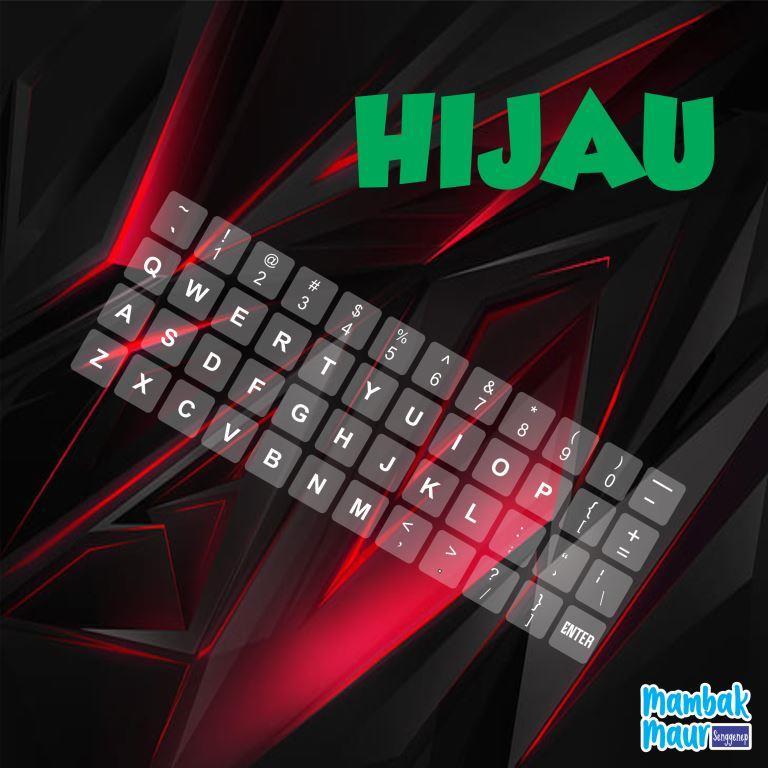 Jual STIKER KEYBOARD TRANSPARAN BENING LAYOUT ENGLISH BAHAN VINYL ...