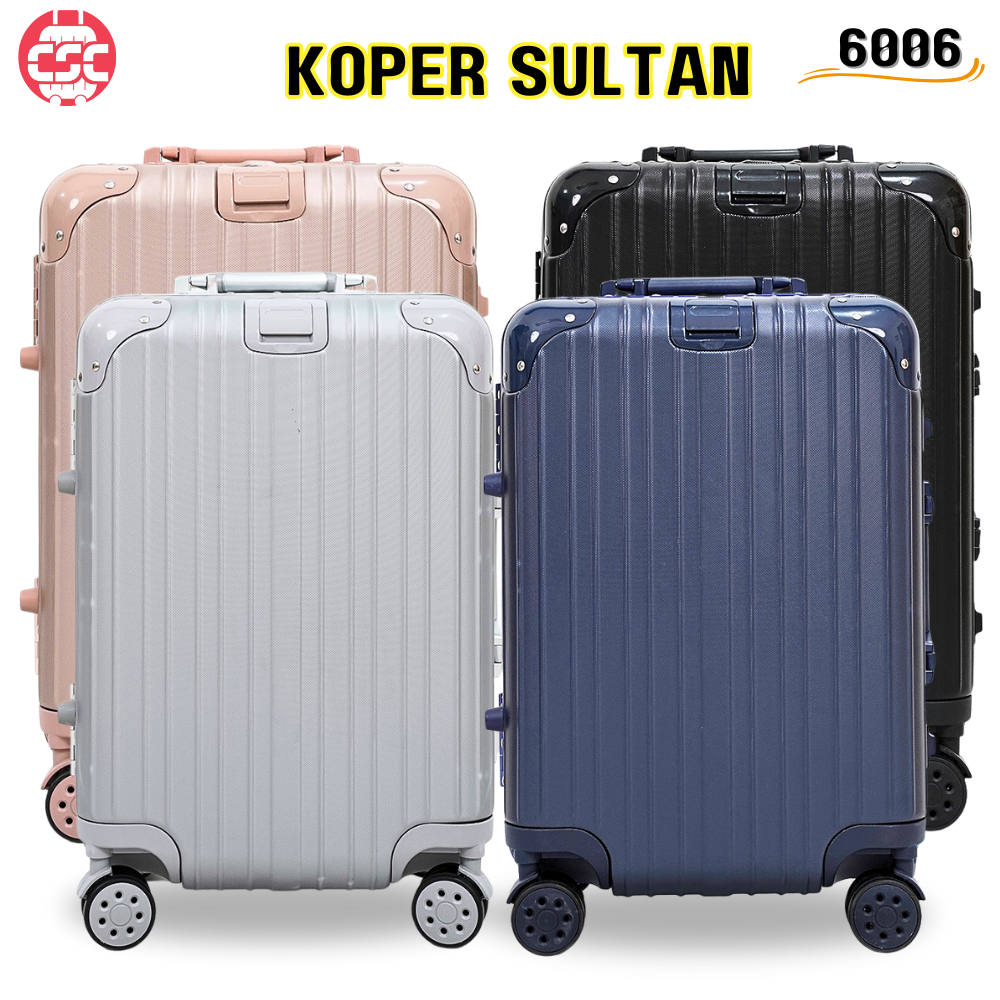 Jual ( 6006 ) Koper Sultan Cabin Size / Bagasi Size 20 , 24 , 28 Inch ...