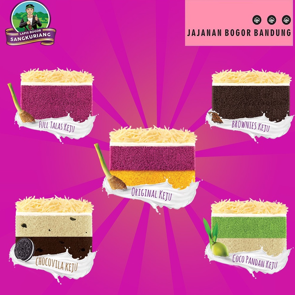 Jual COD Lapis Talas Bogor Sangkuriang Shopee Indonesia
