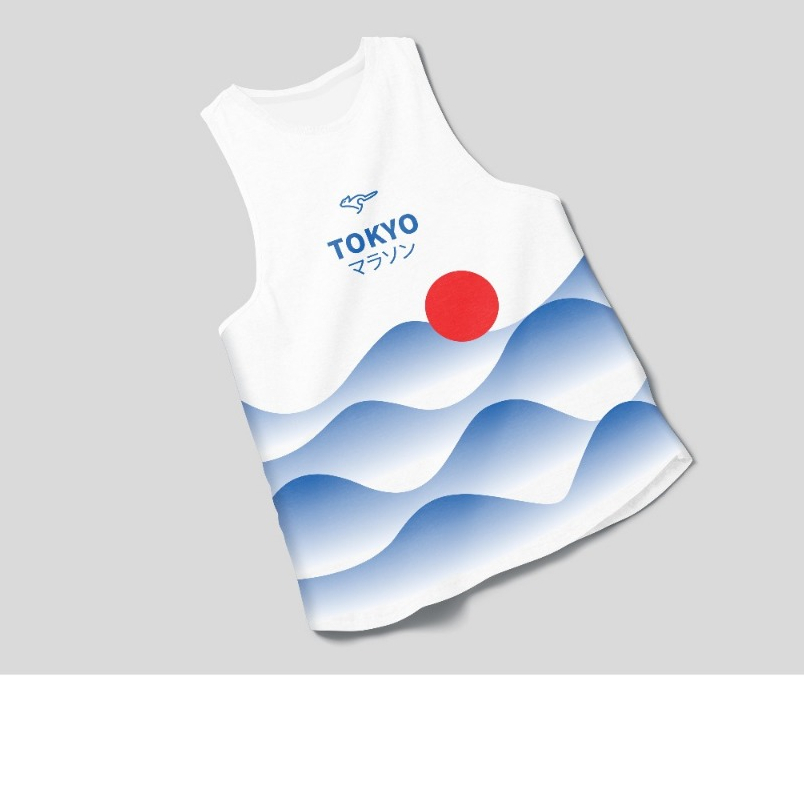 Jual Threshold Singlet Tokyo Maraton edition - Fuji | Shopee Indonesia