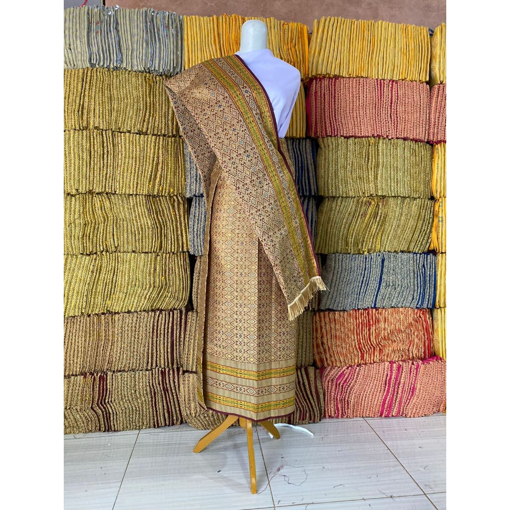 Jual ROK SONGKET SET SELENDANG, Rok Lilit, Rok Songket kekinian Variasi ...