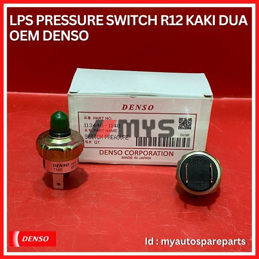 Jual LOW PRESSURE SWITCH LPS AC Mobil R12 Kaki Dua OEM DENSO | Shopee ...