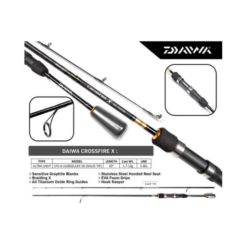 Satu set joran daiwa & reel nami