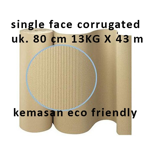 Jual Single Face 80 cm 10KG 13KG Kardus Lembaran Packing Murah ...