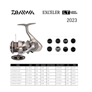 100% Daiwa Revros A Spinning Fishing Reel 2000/2500/3000H/3500