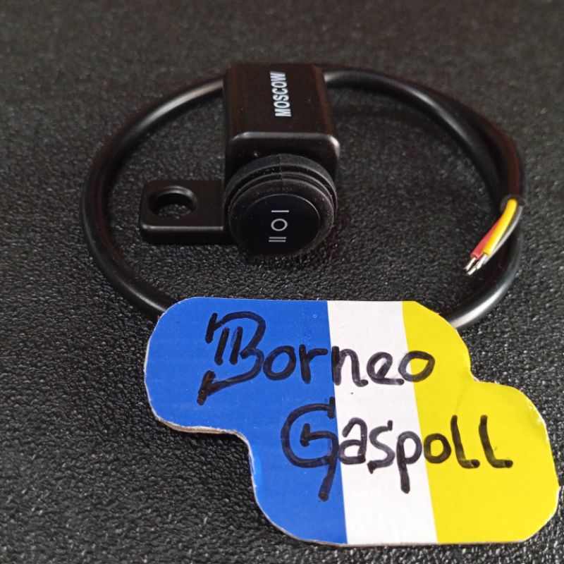 Jual saklar on/off high low off di stang universal bhan besi | Shopee ...