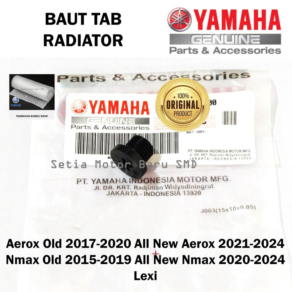 Jual Baut Tab Radiator Lexi All New Nmax N Max Aerox Old Asli Original ...