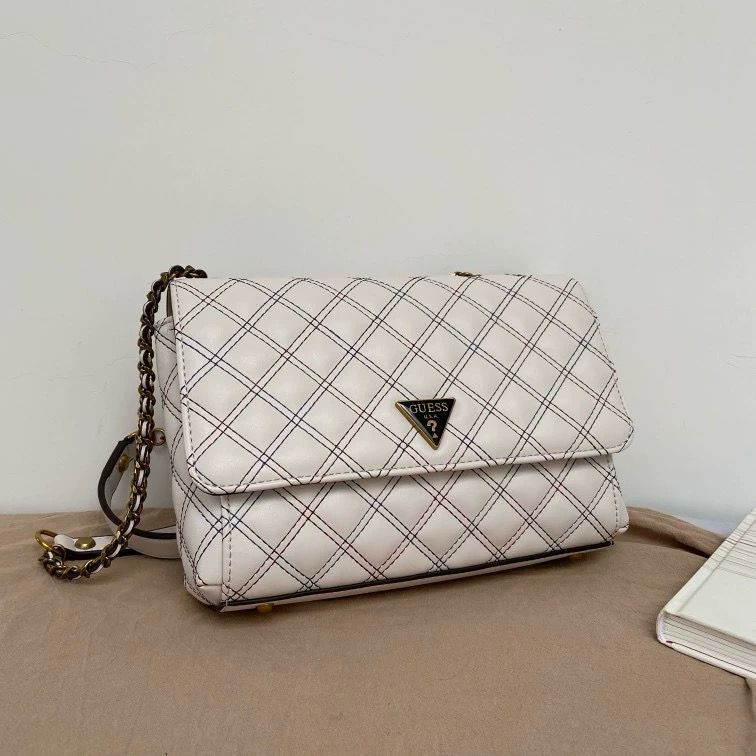 Jual TAS SELEMPANG WANITA GU355 CESSILY QUILTED CONVERTIBLE CROSSBODY