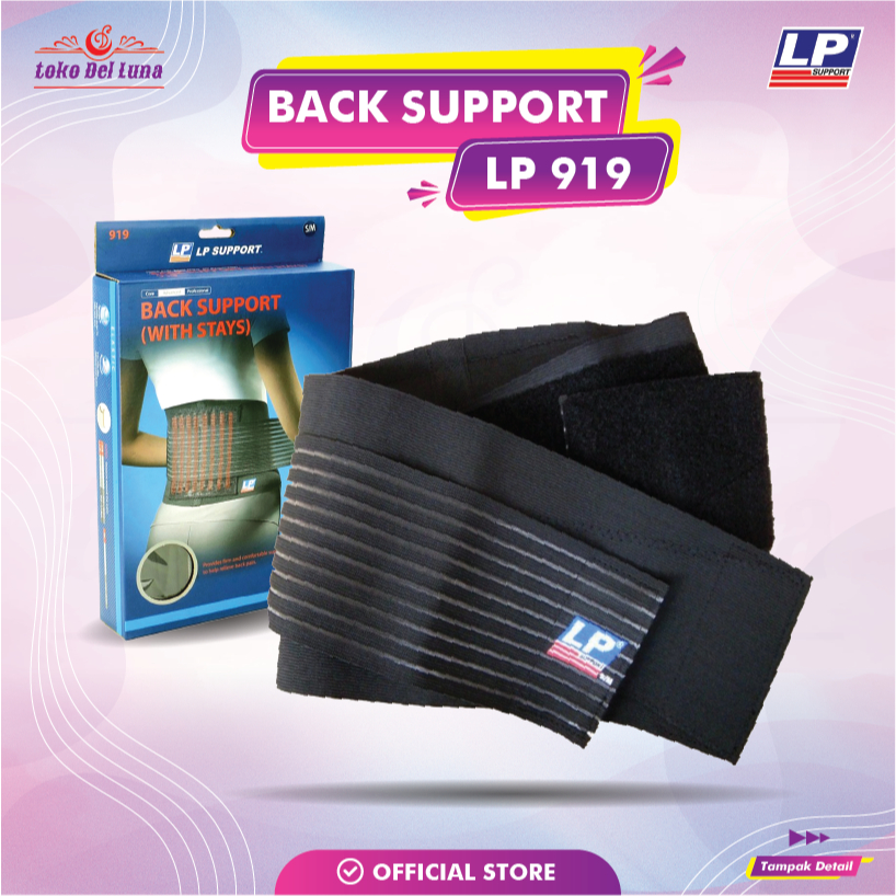 Jual LP SUPPORT Back Support LP 919 ( With Stay ) Dekker Lumbar Sacro