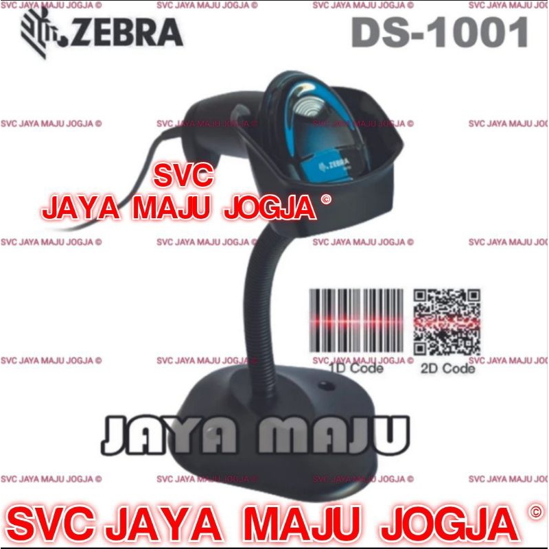 Jual ZEBRA DS 1001 // JANZ BY ZEBRA DS 1001 - USB - 2D 1D || BARCODE ...