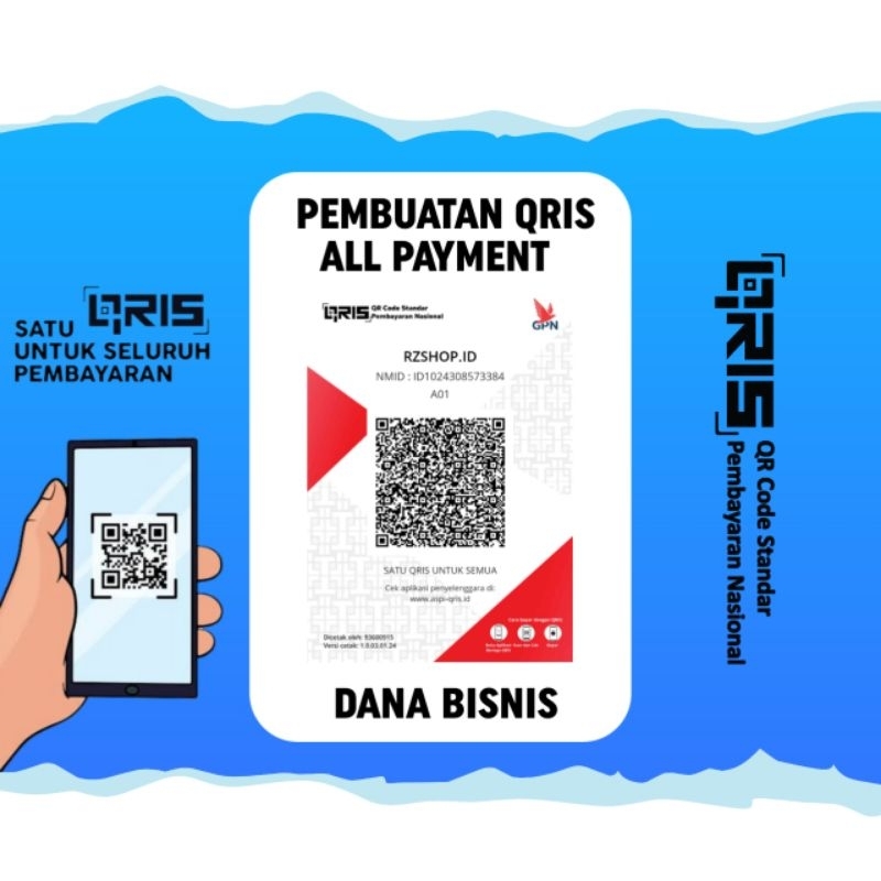 Jual Pembuatan Qris All Payment ( Untuk Usaha ) | Shopee Indonesia