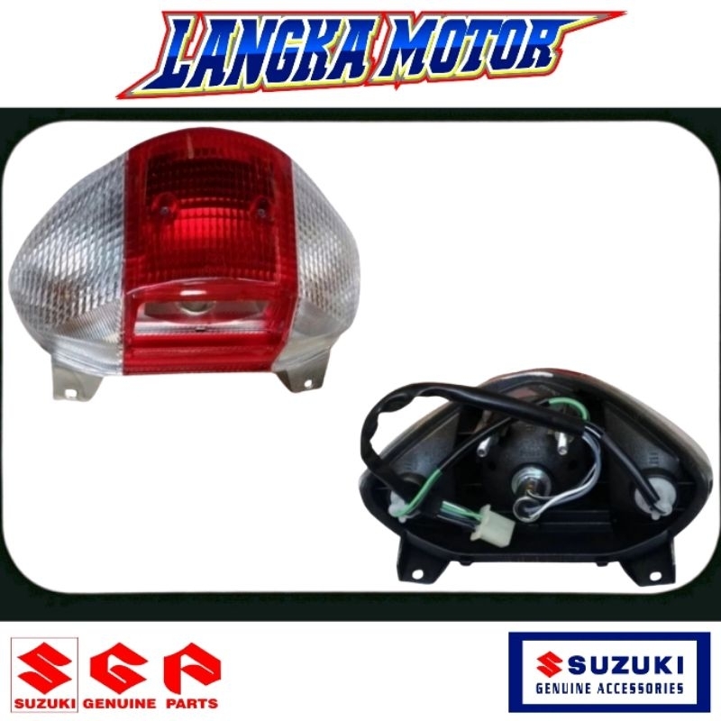 Jual Shogun Ori Sgp Paket Lengkap Lampu Belakang Suzuki New Shogun R