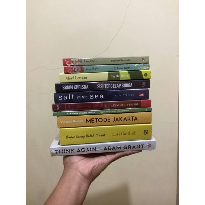 Jual PRELOVED BUKU BAHASA INDONESIA (FIKSI & NONFIKSI) | Shopee Indonesia