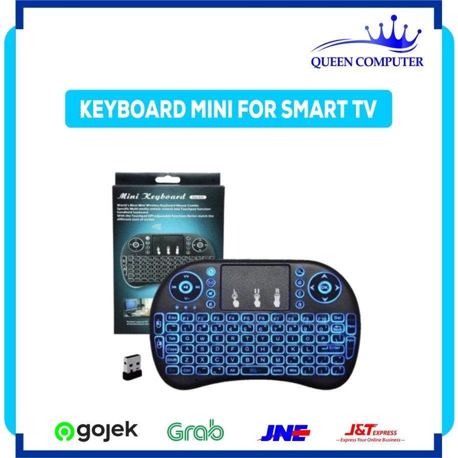 Jual Mini Keyboard Wireless Backlit LED Touchpad Mini Keyboard Wireless ...