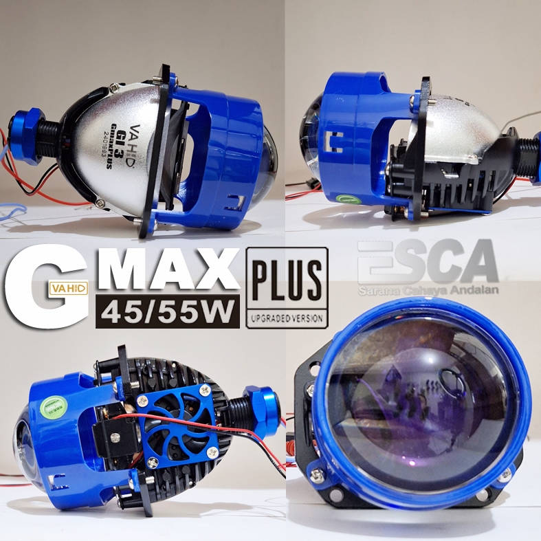 Jual Gmax Plus - Paket Komplit Set Bi-LED Projie 2,5 inch Gmax Plus ...