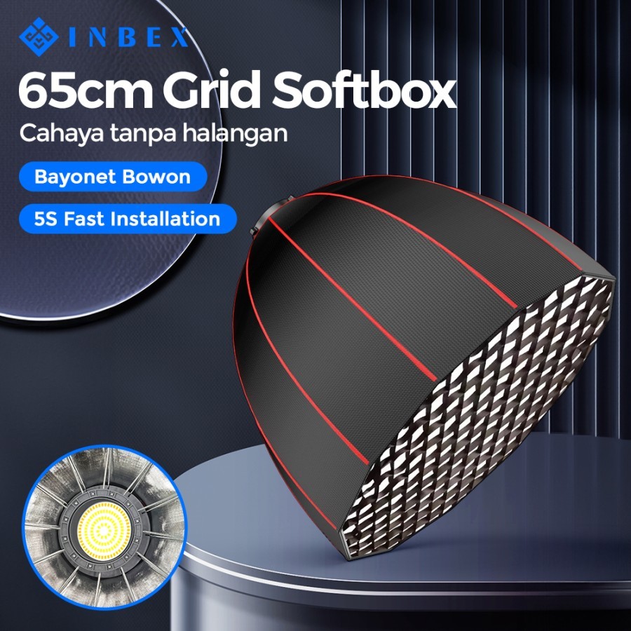 Jual INBEX softbox Light softbox bowens Mount Foto Video Studio ...