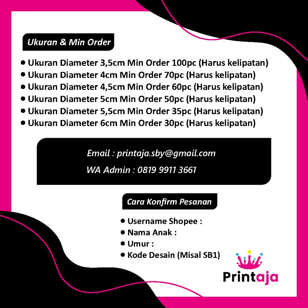 Jual [FREE DESAIN] STIKER ULANG TAHUN ANAK STIKER BULAT GOODYBAG