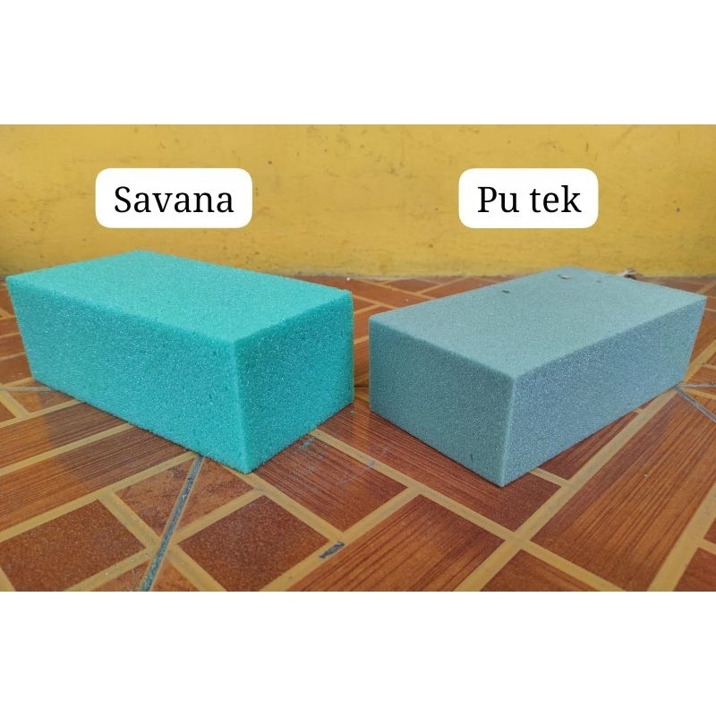 Jual busa 1dus 24 pcs / floral foam / busa artificial / busa kering ...