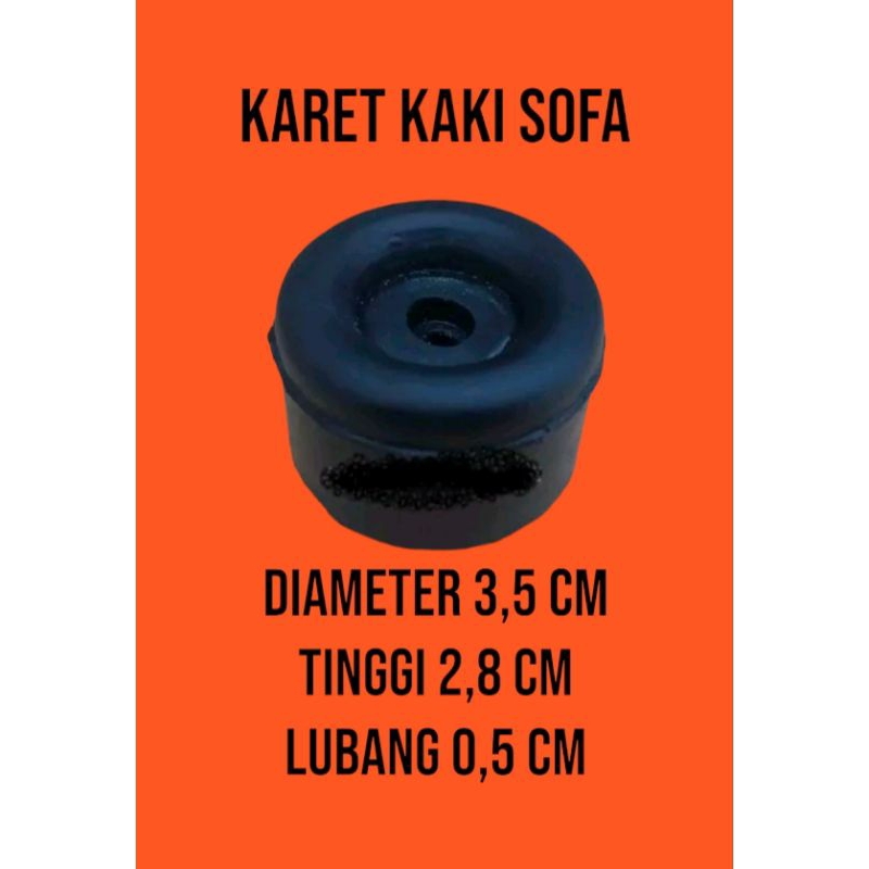 Jual karet kaki sofa/karet bulat alas kaki kursi sofa meja | Shopee ...