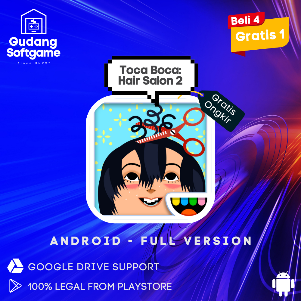 Jual Toca Boca Hair Salon 2 Game Premium Android Simulator