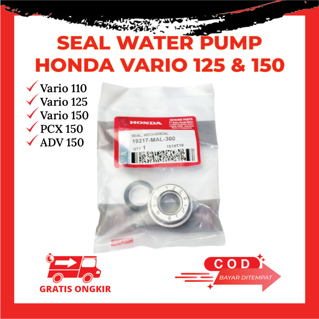 Jual Seal Sil Water Pump Radiator Honda Motor Vario 125 Vario Lama PCX ...