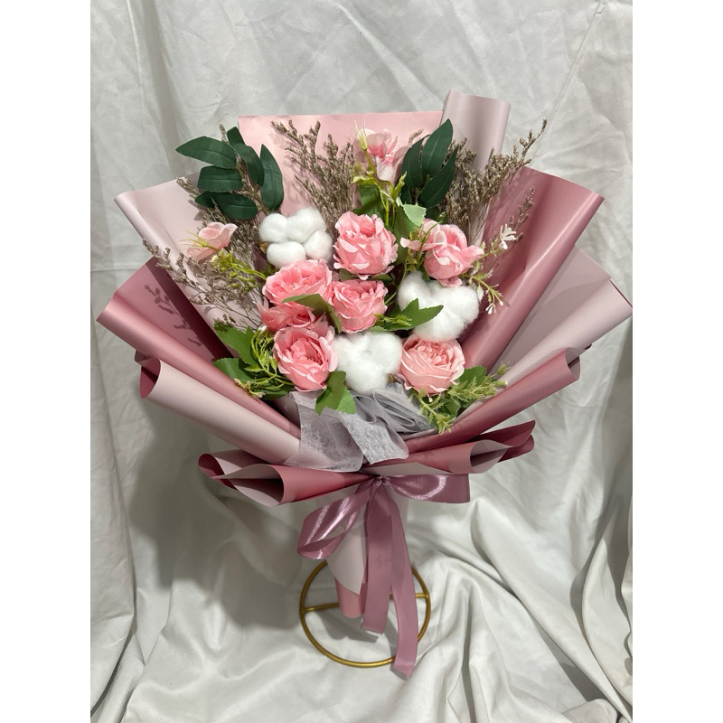 Jual (Ready Stock) FREE PACKING Bouquet / Buket Bunga 6 tangkai ...