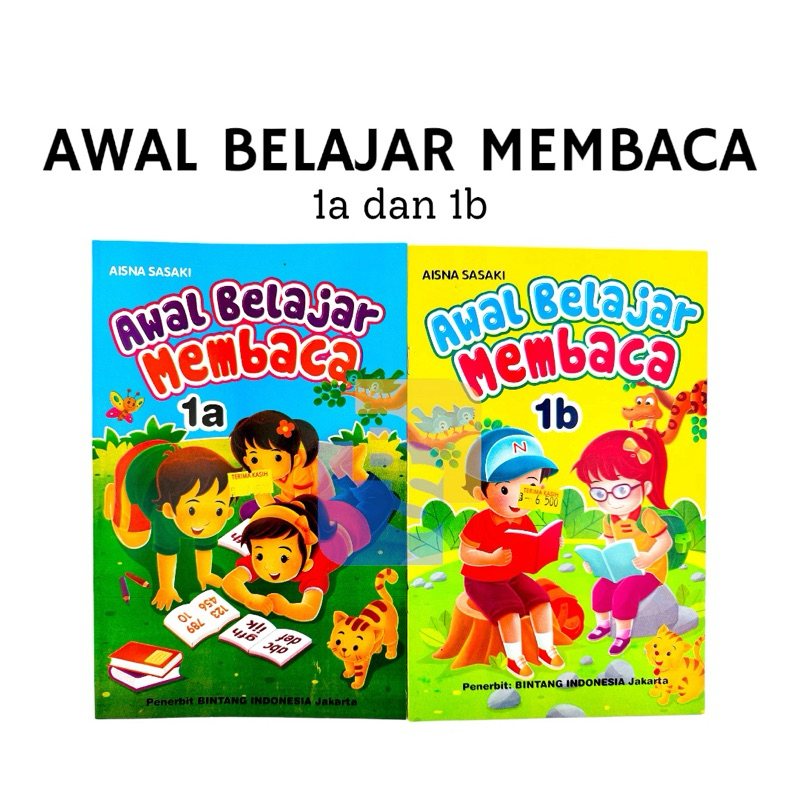 Jual Buku Tk-Paud Awal Belajar Membaca 1a Dan 1b - 1 Buku | Shopee ...