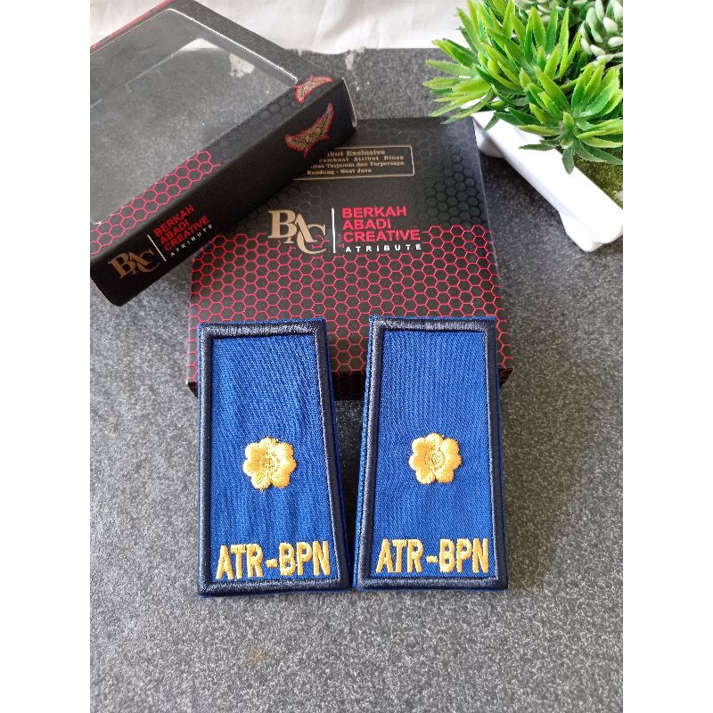 Jual Pangkat Pdh Atr Bpn 3d Full Bordir Exclusive Shopee Indonesia