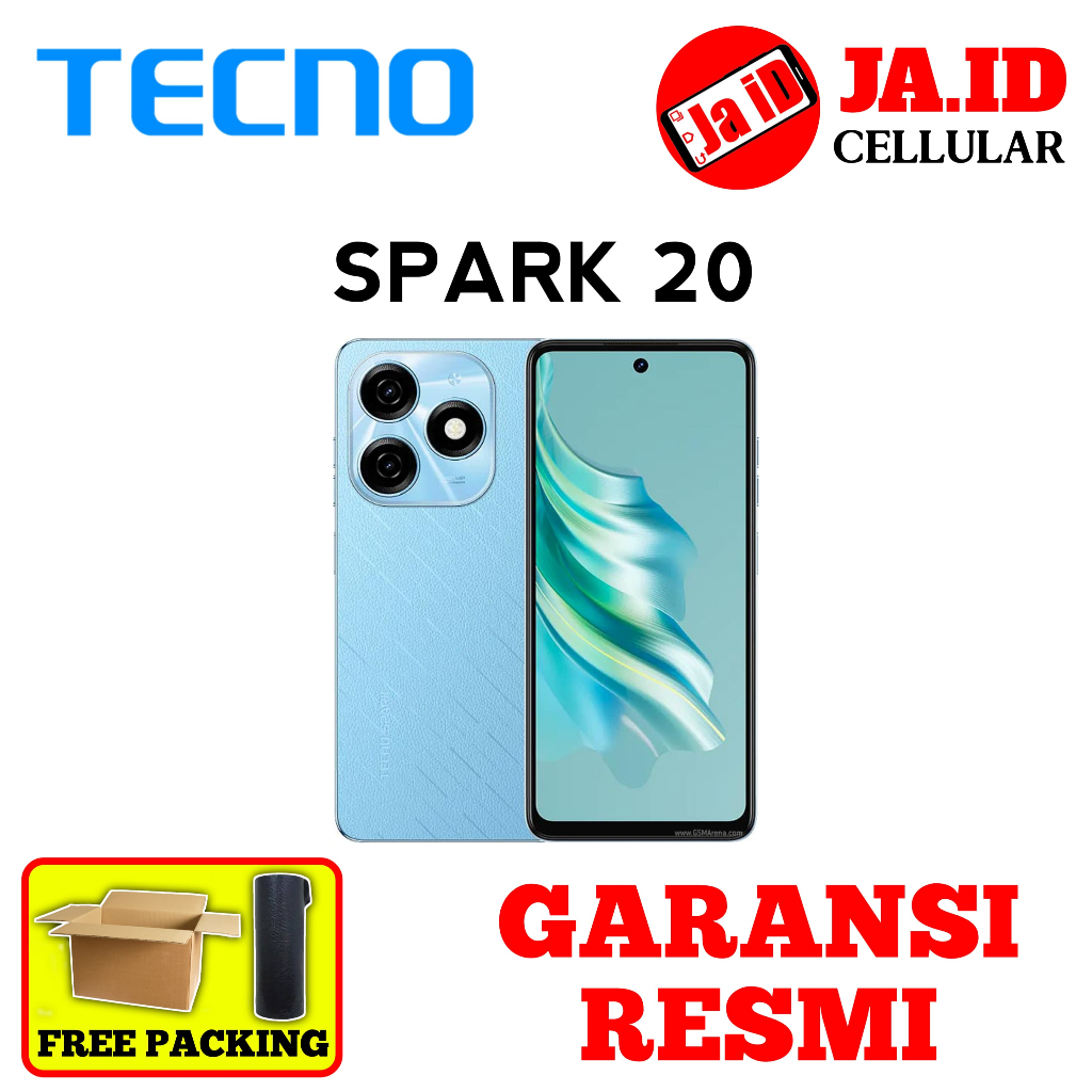 Jual Smartphone Tecno Spark 20 8256 And Spark 20c 8128 Original Garansi Resmi Shopee Indonesia 2906