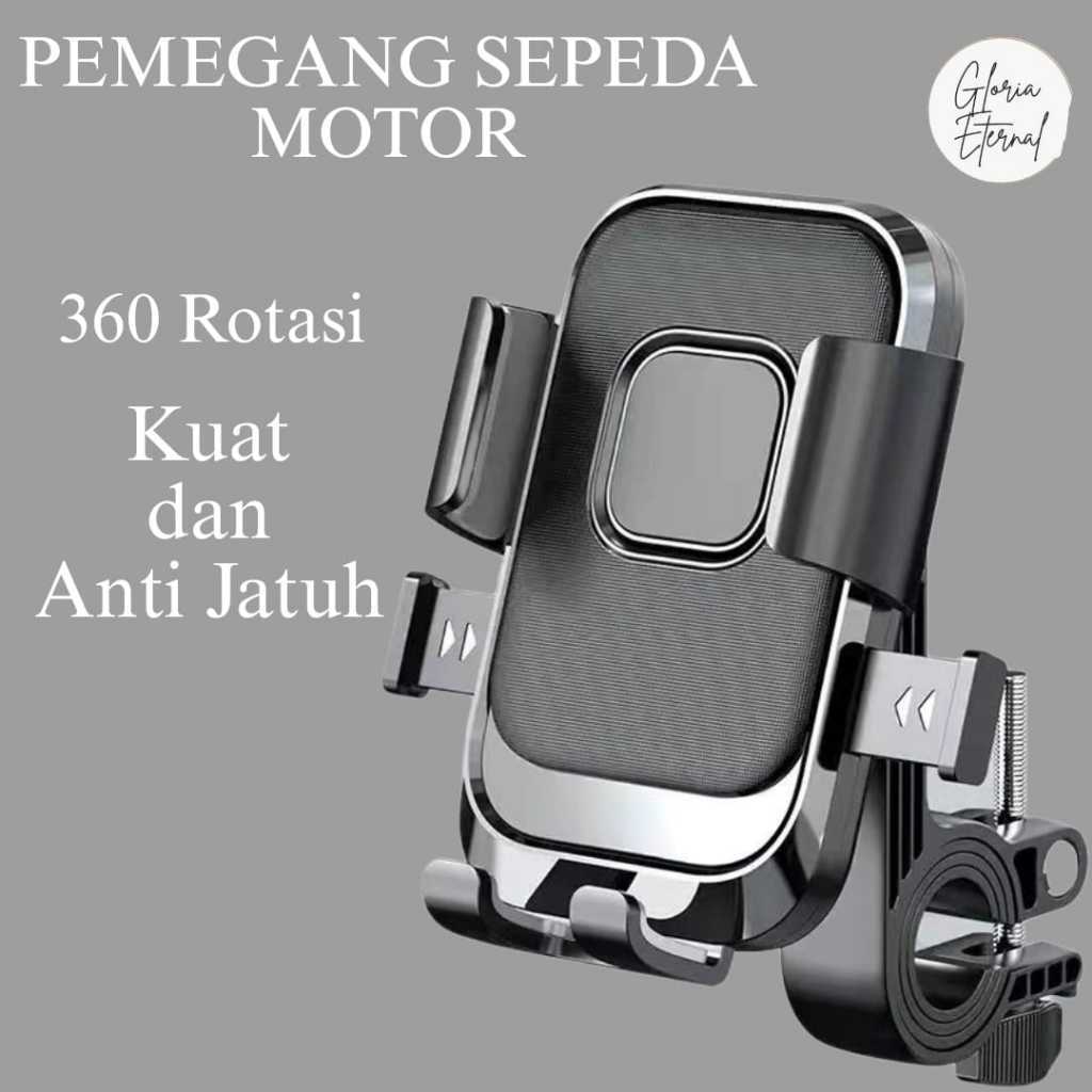 [Gloria] Stand HP Motor / Penyangga Handphone Sepeda / Holder Phone / Dudukan Ponsel Termurah