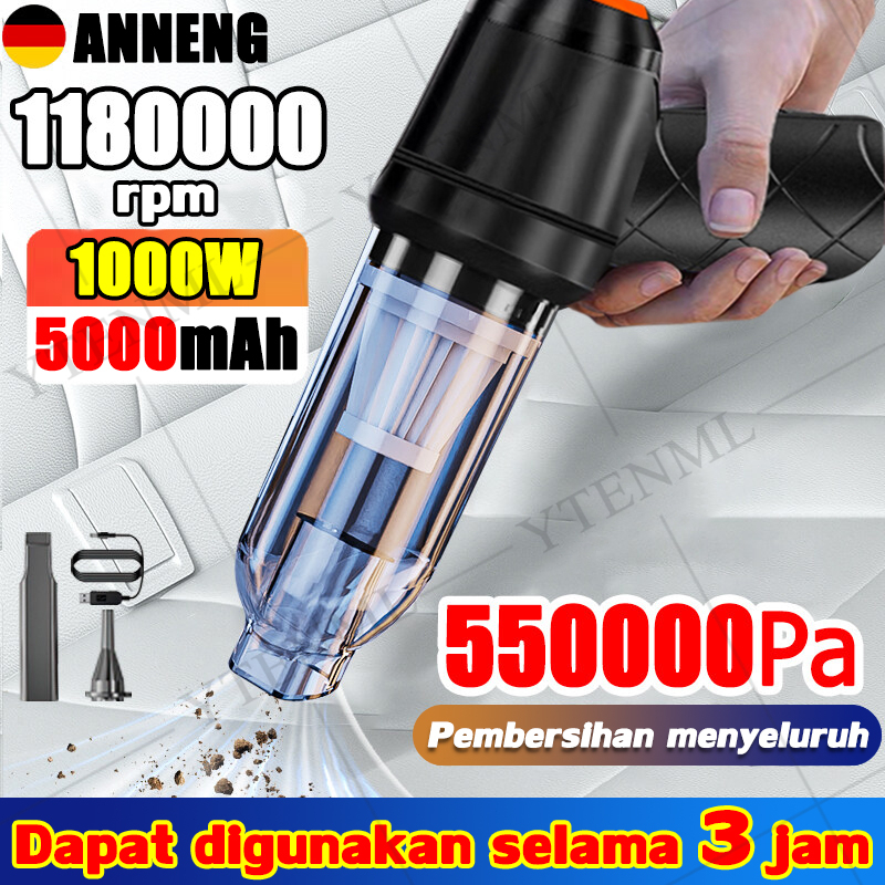 Jual 【ANNENG】Dapat digunakan selama 3 jam Vacuum Cleaner Portable