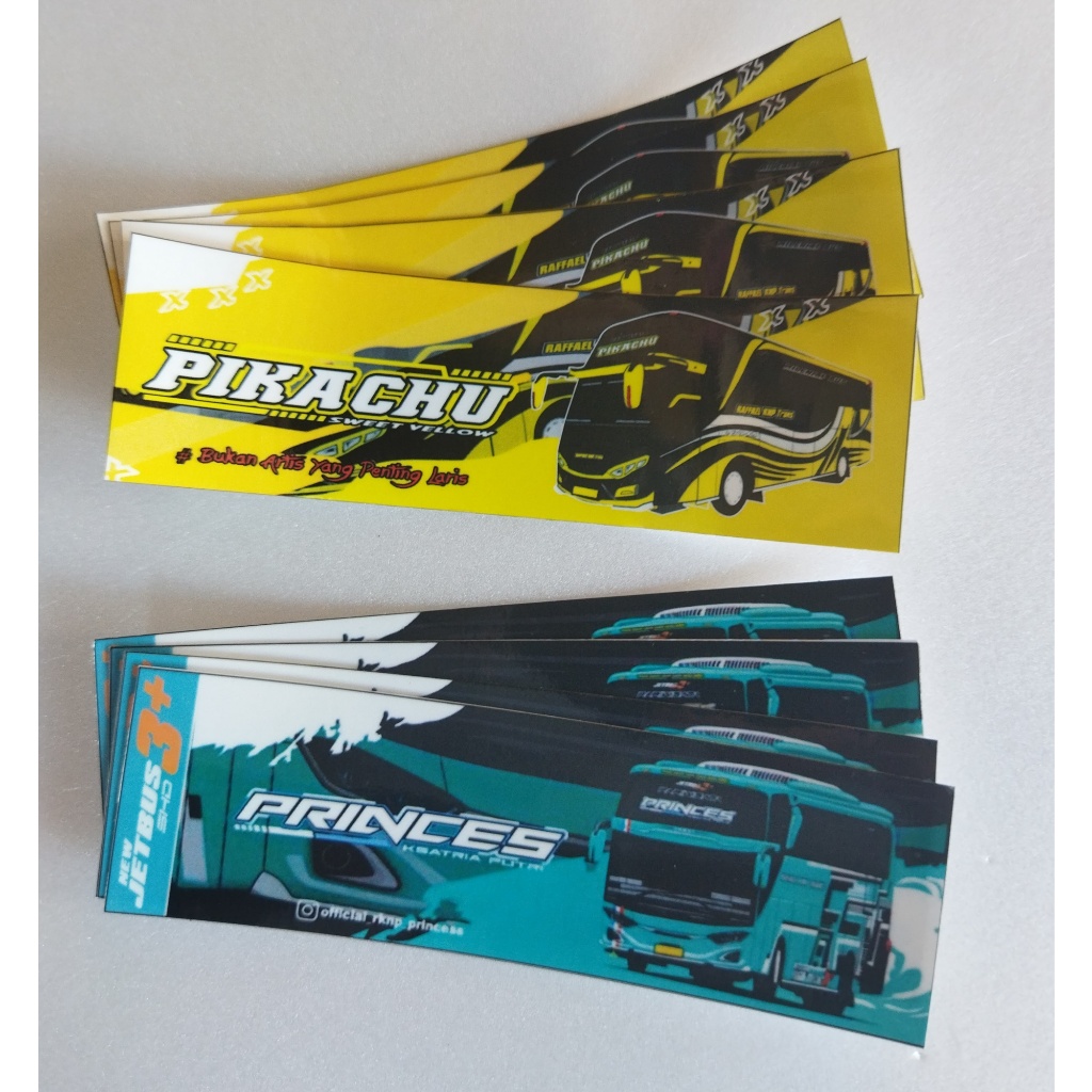 Jual STIKER BASURI PRINCES DAN PIKACHU ASLI PO ISI 1 pcs | Shopee Indonesia