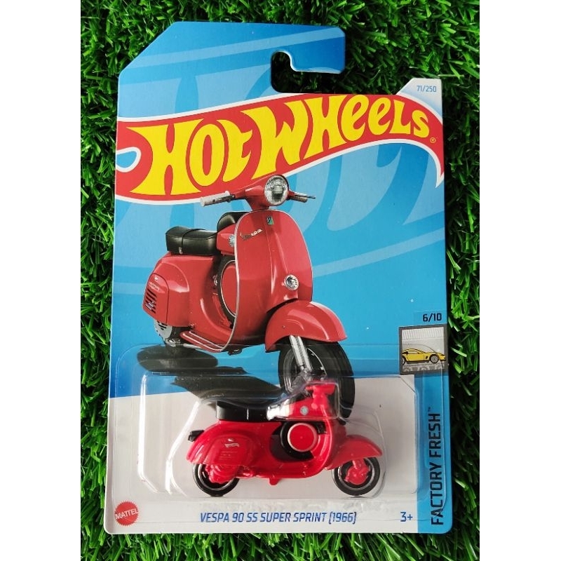 Jual Hot Wheels Vespa Ss Super Sprint Sepeda Motor Shopee