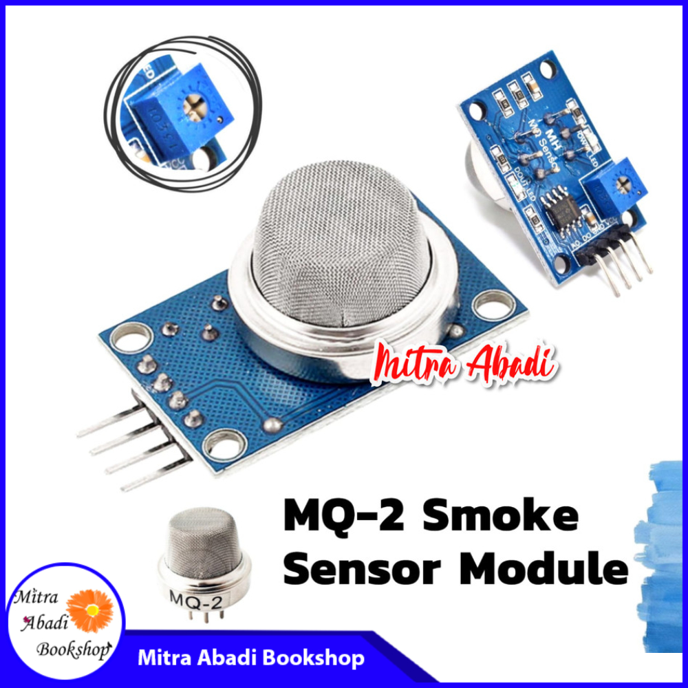 Jual Sensor Pendeteksi Gas / MQ-2 Smoke Sensor Module | Shopee Indonesia