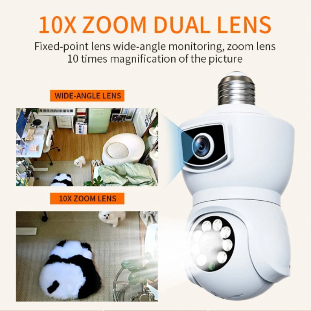 ANNKE 5MP Wireless AI Security Camera PTZ WiFi Two-Way Audio Color Night Vision I51CP