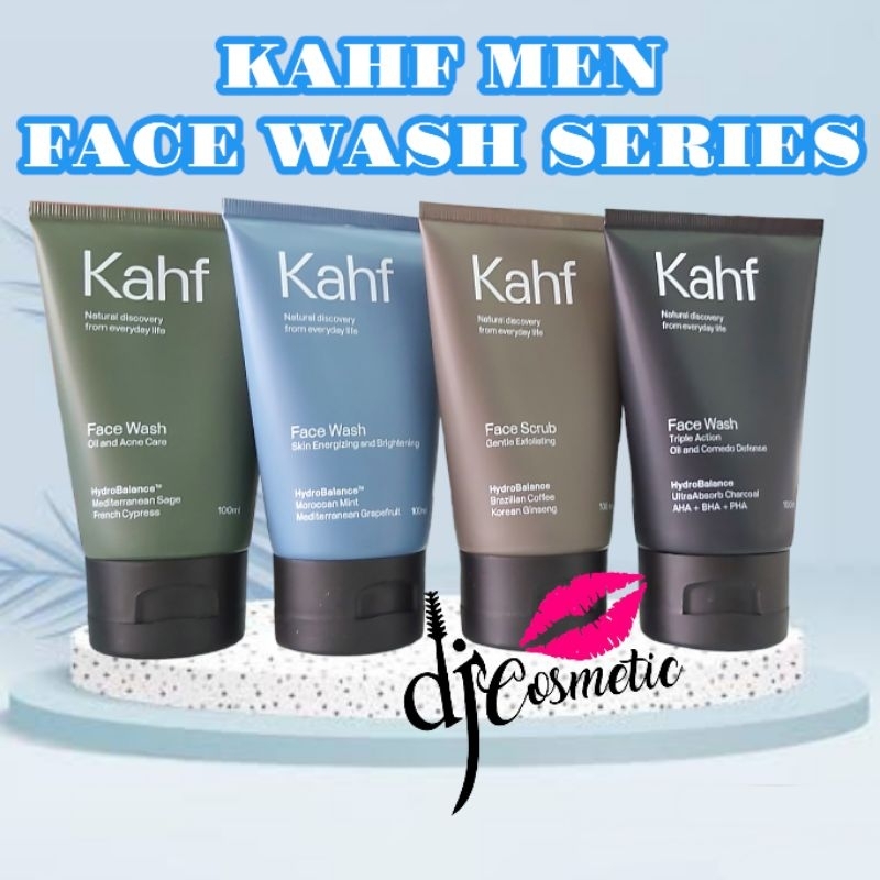 Jual [FF 100ml] Kahf Face Wash Facial Wash Skin Energizing And