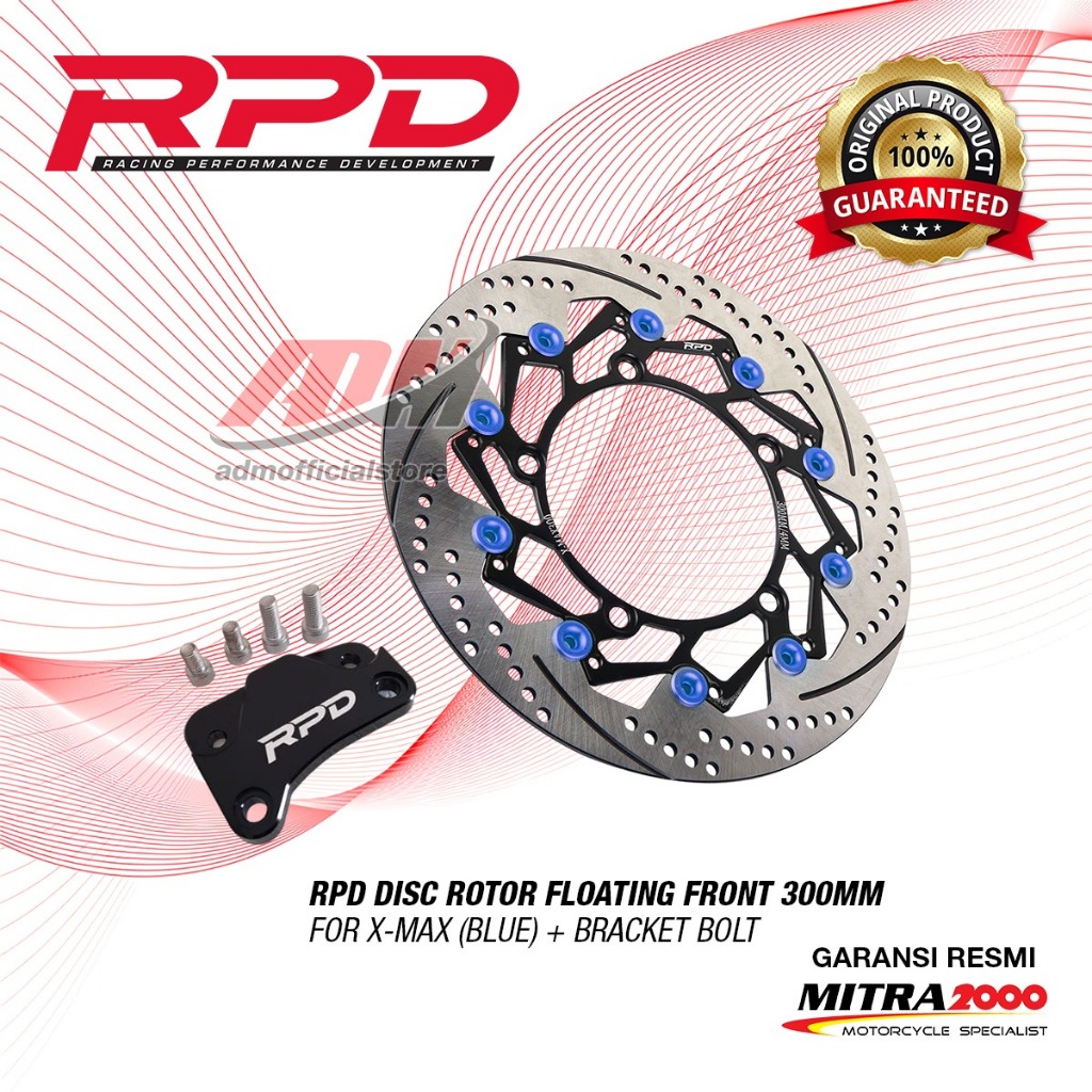 Jual Piringan Cakram RPD X-MAX Disc Rotor 300MM Floating Front ...