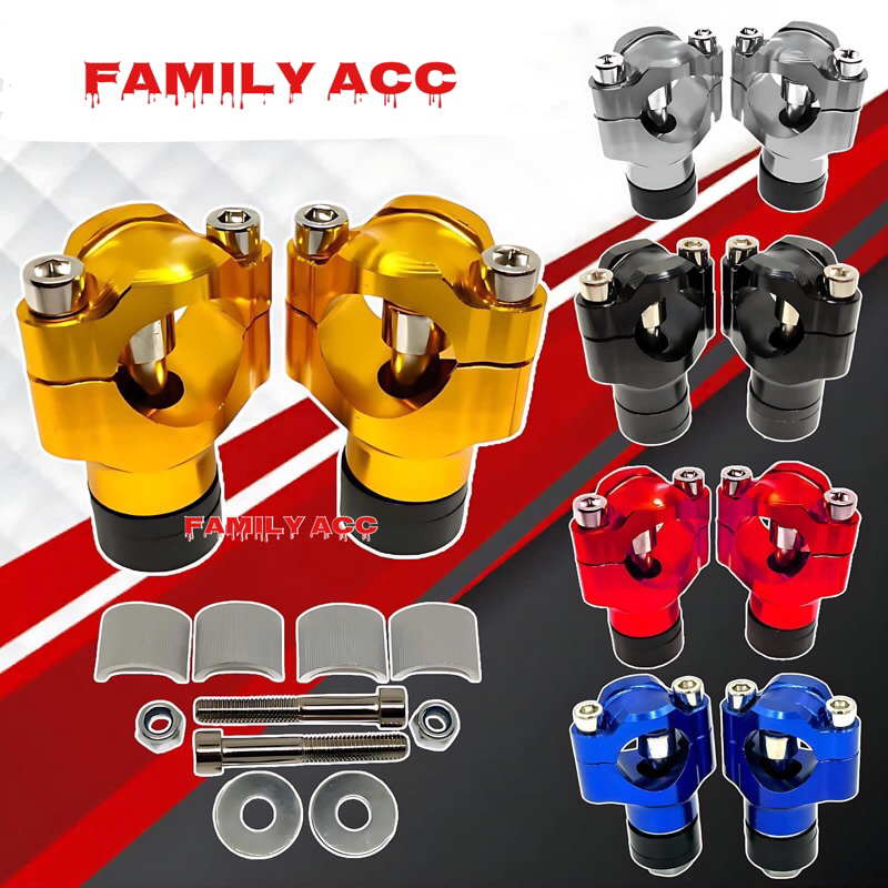Jual RAISER STANG FULL CNC COPY EXPEDITION TRAIL KLX CRF / RISER STANG ...