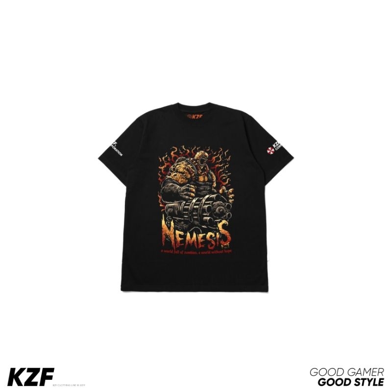 Jual OVERSIZE TEE - KZF ORIGINAL - NEMESIS BLACK LIMITED EDITION ...