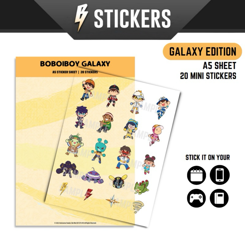 Jual Sticker boboiboy Original Monsta Store | Shopee Indonesia