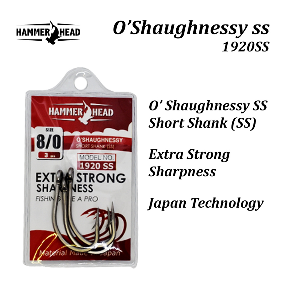 O'Shaughnessy Short Shank Hooks