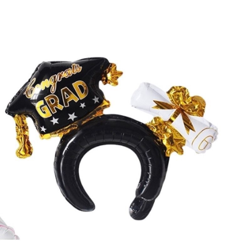 Jual Balon foil bando graduation/balon topi toga kelulusan sarjana ...