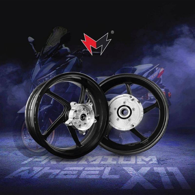 Jual ORIGINAL MASVIRAL PREMIUM WHEEL X11 FORGET ALLOY SPORT RIM XMAX ...