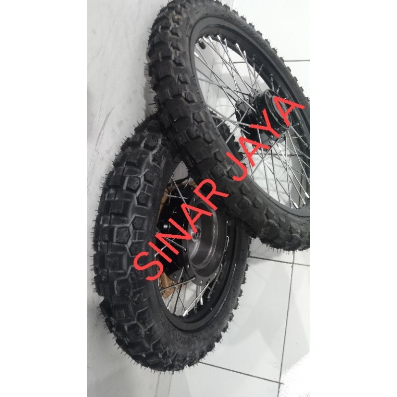 Jual paket velg ring 17 14 cross trail matic x ride street beat mio ...