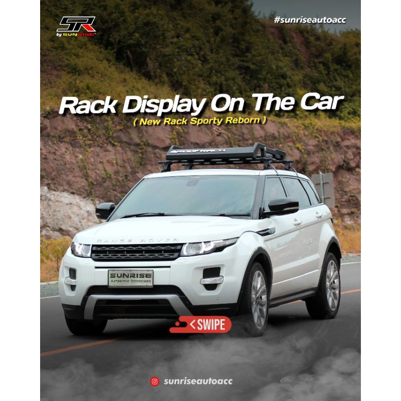 Jual Roofrack Mobil New Rack Sporty Reborn Rak Bagasi Atas Mobil ...