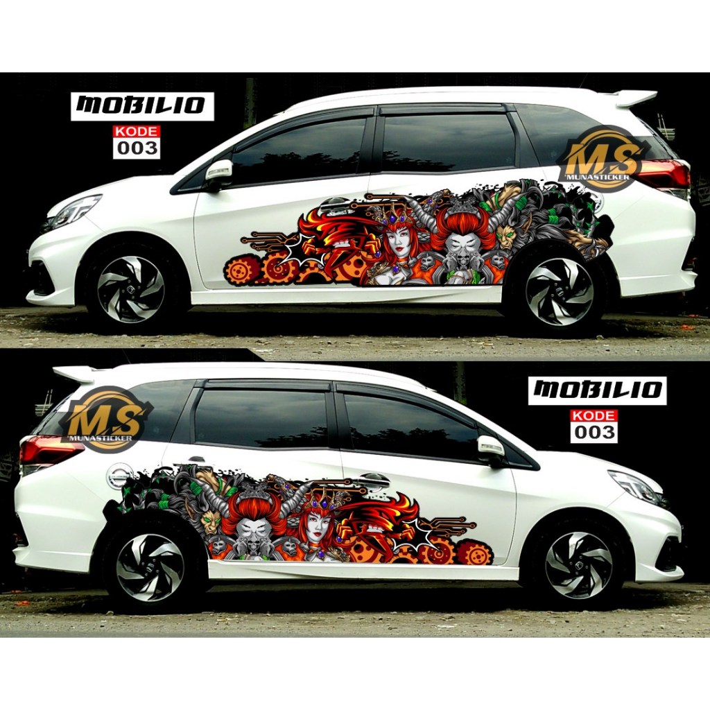 Jual STIKER MOBIL MOBILIO / STICKER MOBILIO JAZZ AGYA AYLA SIGRA ...
