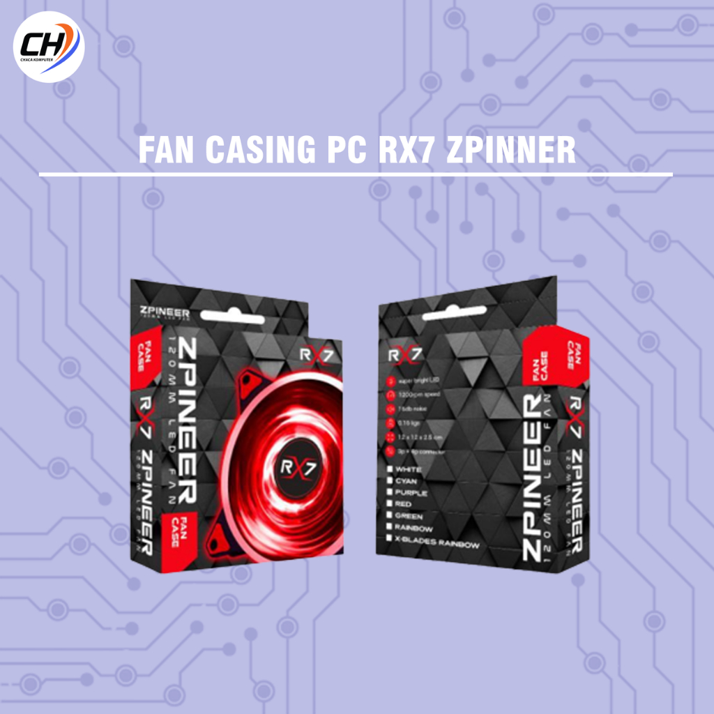 Jual Fan Casing PC Cooler RX7 Zpinner | Shopee Indonesia