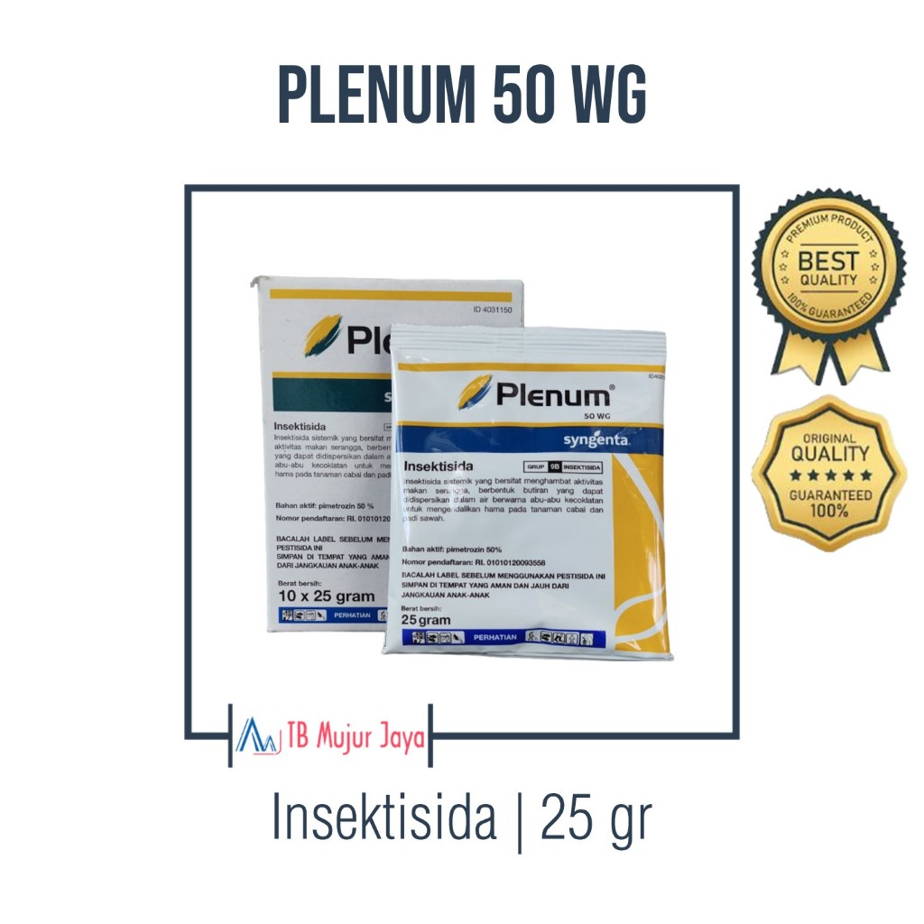 Jual Stok Baru PLENUM 50 WG Insektisida 25 gram Original | Shopee Indonesia